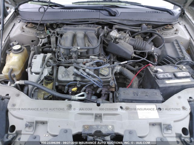 1FAFP53UX7A198839 - 2007 FORD TAURUS SE TAN photo 10