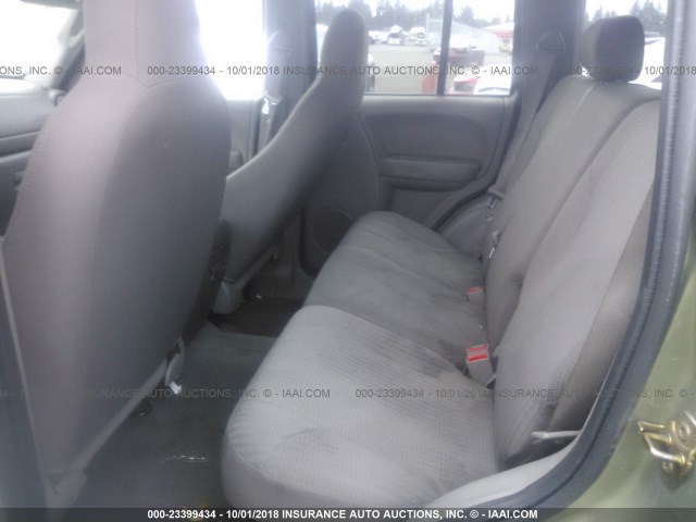1J4GL48K33W734369 - 2003 JEEP LIBERTY SPORT/FREEDOM მწვანე ფოტო 8