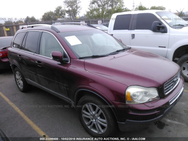 YV4CZ852471367772 - 2007 VOLVO XC90 V8 BURGUNDY photo 1