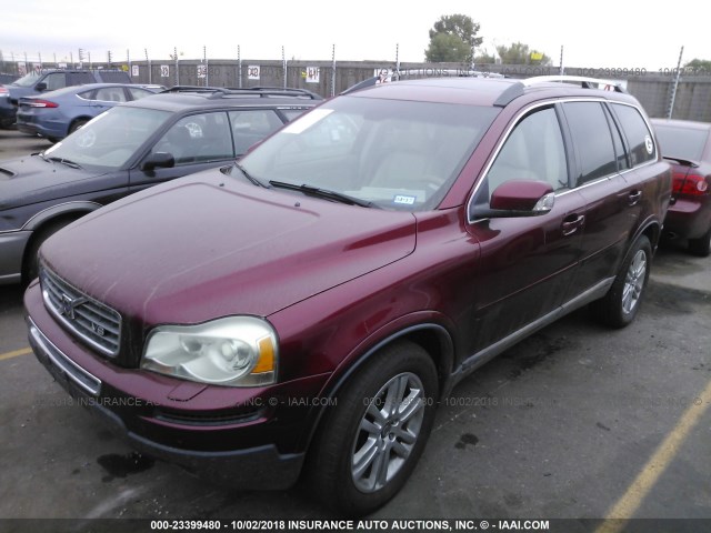 YV4CZ852471367772 - 2007 VOLVO XC90 V8 BURGUNDY photo 2