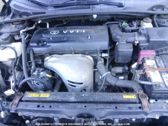 JTKDE177260115745 - 2006 TOYOTA SCION TC 灰色 照片 10