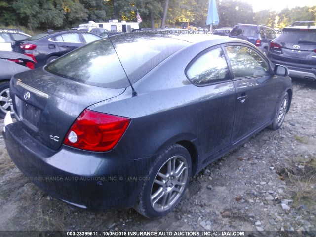 JTKDE177260115745 - 2006 TOYOTA SCION TC 灰色 照片 4