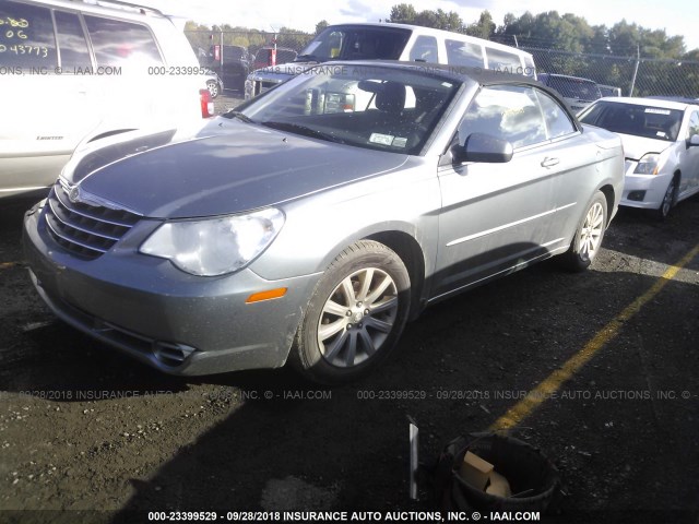 1C3BC5ED1AN176251 - 2010 CHRYSLER SEBRING TOURING GRAY photo 2