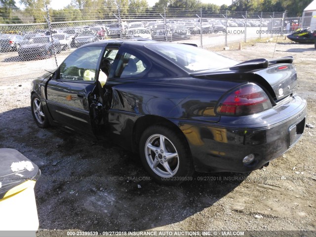 1G2NW12E25M148321 - 2005 PONTIAC GRAND AM GT BLACK photo 3