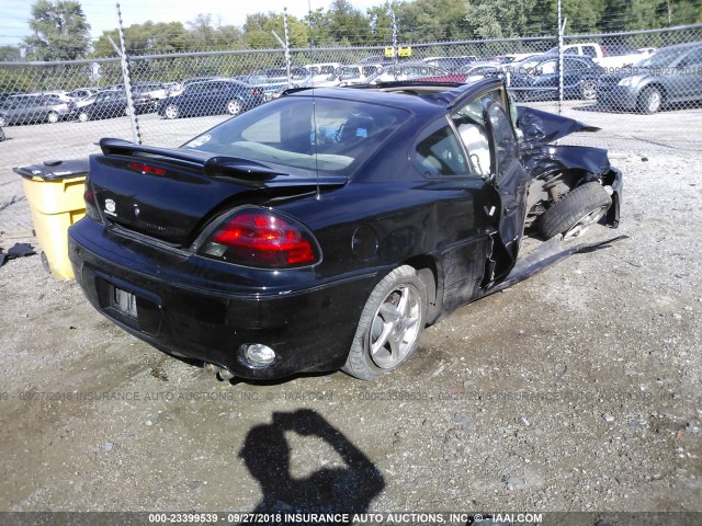 1G2NW12E25M148321 - 2005 PONTIAC GRAND AM GT BLACK photo 4