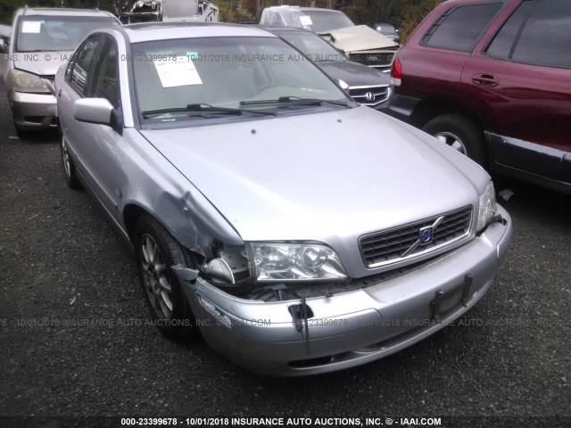 YV1VS27514F087546 - 2004 VOLVO S40 1.9T SILVER photo 6