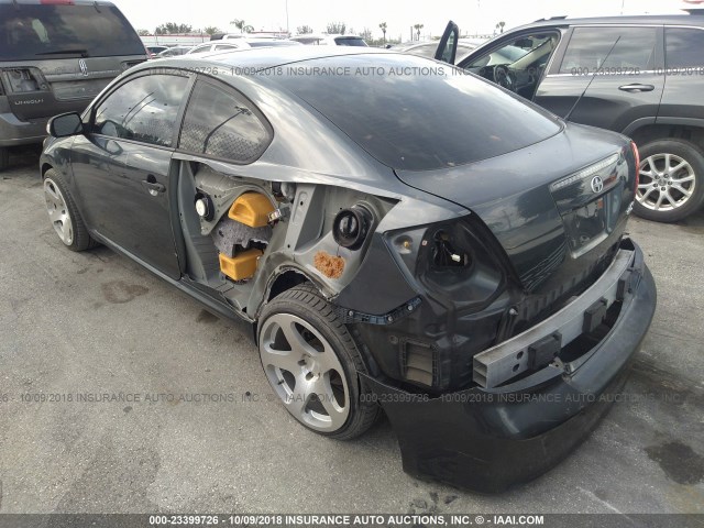 JTKDE167870154116 - 2007 TOYOTA SCION TC 灰色 照片 3
