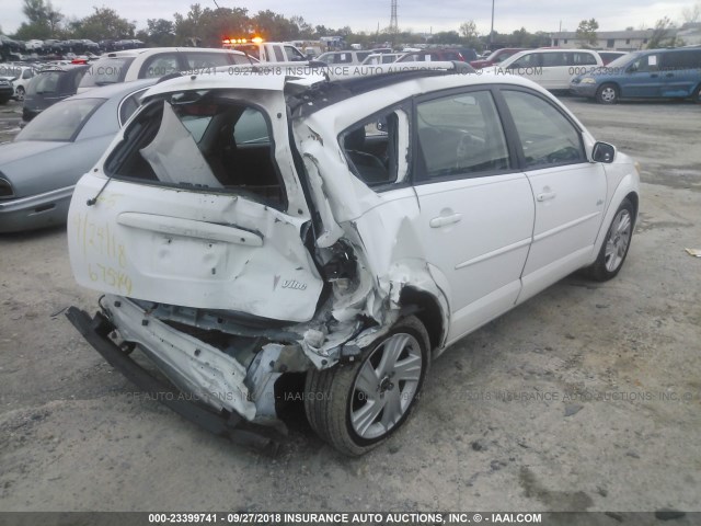 5Y2SL63825Z476421 - 2005 PONTIAC VIBE WHITE photo 4