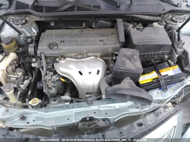 4T1BE46K29U864026 - 2009 TOYOTA CAMRY SE/LE/XLE 绿色 照片 10