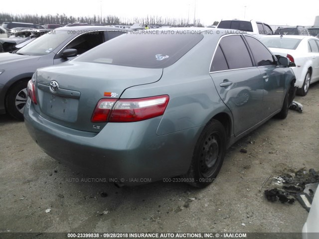 4T1BE46K29U864026 - 2009 TOYOTA CAMRY SE/LE/XLE 绿色 照片 4