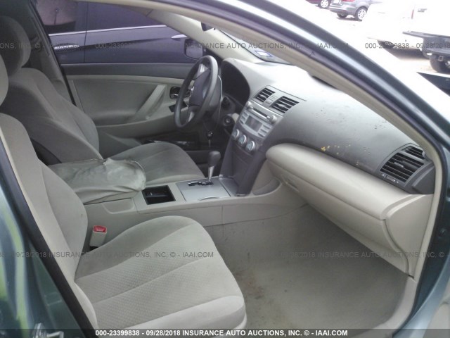 4T1BE46K29U864026 - 2009 TOYOTA CAMRY SE/LE/XLE 绿色 照片 5