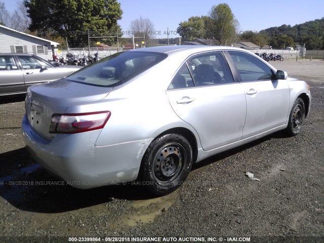 4T4BE46K39R065183 - 2009 TOYOTA CAMRY SE/LE/XLE 银色 照片 4