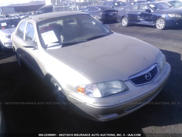 1YVGF22C0Y5172148 - 2000 MAZDA 626 ES/LX BEIGE photo 1