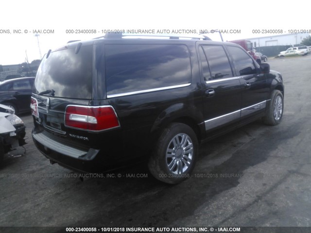 5LMJJ3H52AEJ01475 - 2010 LINCOLN NAVIGATOR L 黑色 照片 4