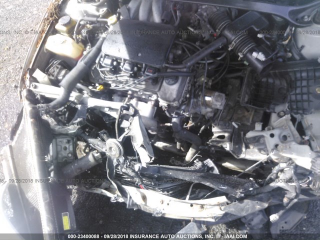 2T1CF22P92C590516 - 2002 TOYOTA CAMRY SOLARA SE/SLE ვერცხლისფერი ფოტო 10