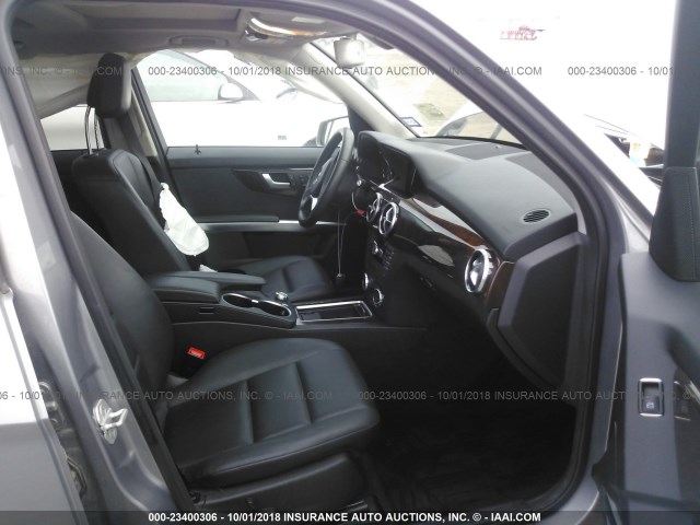 WDCGG0EBXEG252481 - 2014 MERCEDES-BENZ GLK 250 BLUETEC GRAY photo 5