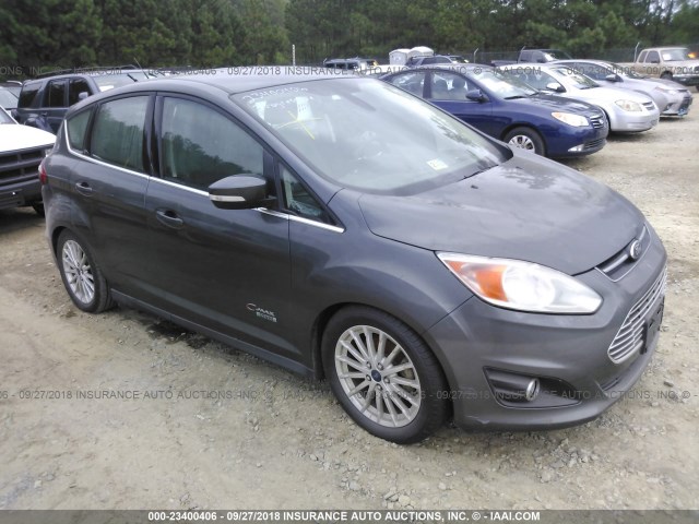 1FADP5CU9FL106727 - 2015 FORD C-MAX PREMIUM SEL GRAY photo 1