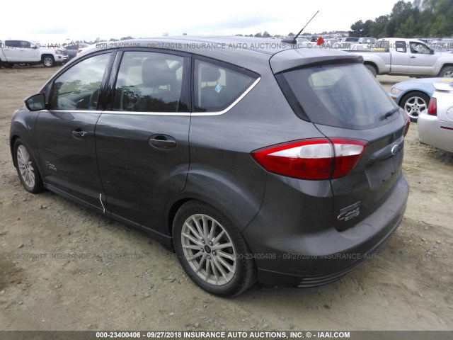 1FADP5CU9FL106727 - 2015 FORD C-MAX PREMIUM SEL GRAY photo 3