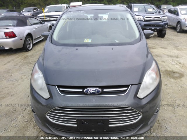 1FADP5CU9FL106727 - 2015 FORD C-MAX PREMIUM SEL GRAY photo 6