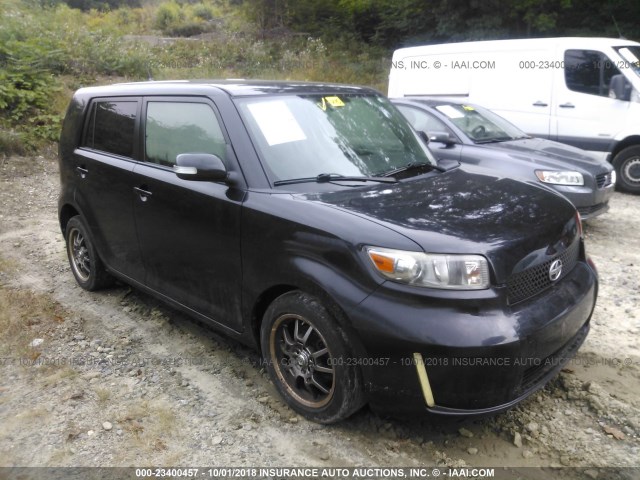 JTLKE50E381027223 - 2008 TOYOTA SCION XB 黑色 照片 1