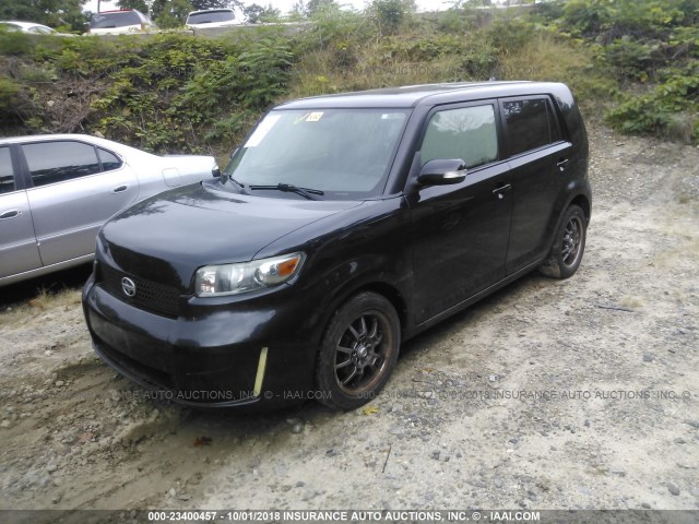 JTLKE50E381027223 - 2008 TOYOTA SCION XB 黑色 照片 2