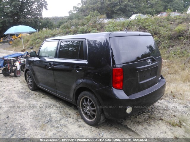 JTLKE50E381027223 - 2008 TOYOTA SCION XB 黑色 照片 3