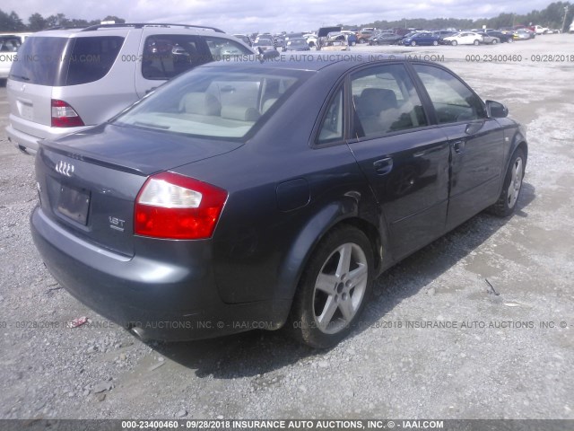 WAULC68EX5A116084 - 2005 AUDI A4 1.8T QUATTRO/SPECIAL GRAY photo 4