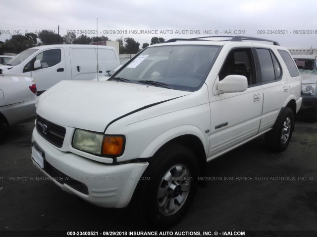 4S6CK58W5X4423370 - 1999 HONDA PASSPORT EX/LX 白色 照片 2