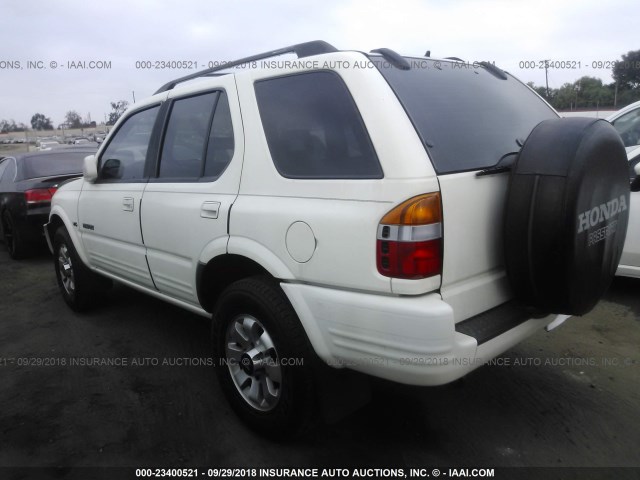 4S6CK58W5X4423370 - 1999 HONDA PASSPORT EX/LX 白色 照片 3