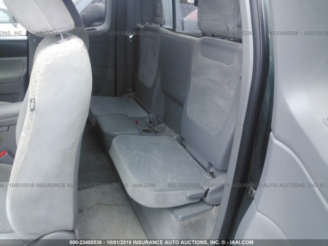 5TEUX4EN2AZ714660 - 2010 TOYOTA TACOMA ACCESS CAB GREEN photo 8