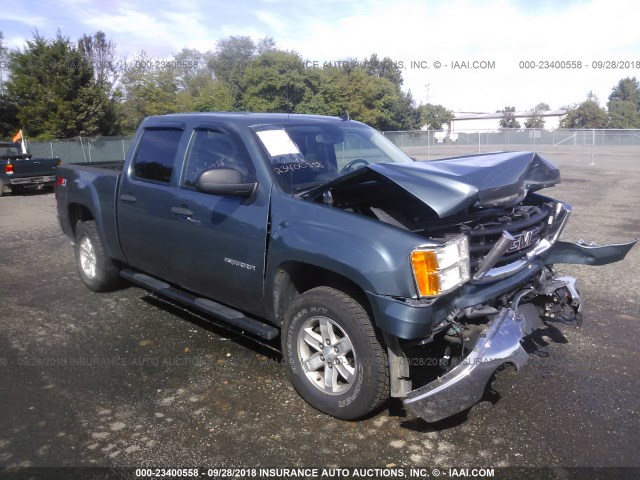 3GTP2VE36BG121123 - 2011 GMC SIERRA K1500 SLE GRAY photo 1