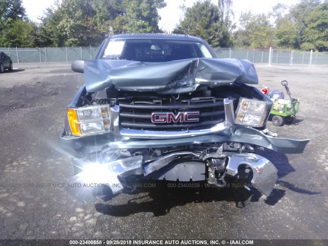 3GTP2VE36BG121123 - 2011 GMC SIERRA K1500 SLE GRAY photo 6