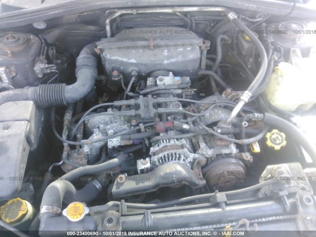 JF1SG65663H752933 - 2003 SUBARU FORESTER 2.5XS Noir photo 10