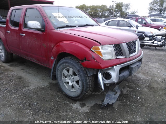 1N6AD07WX6C439651 - 2006 NISSAN FRONTIER CREW CAB LE/SE/OFF ROAD RED photo 6