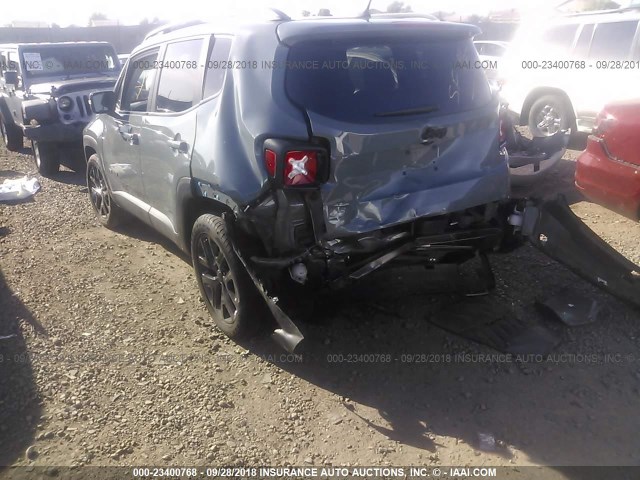 ZACCJABB0HPF14144 - 2017 JEEP RENEGADE LATITUDE GRAY photo 6