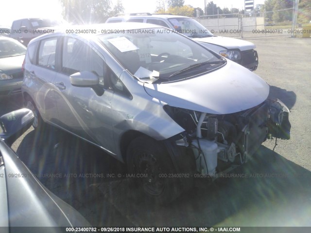 3N1CE2CP5FL429779 - 2015 NISSAN VERSA NOTE S/S PLUS/SV/SL/SR SILVER photo 1