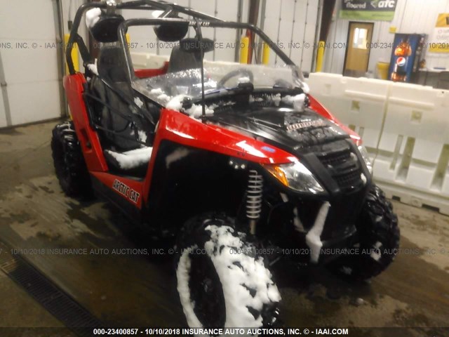 4UF14MPV0ET313033 - 2014 ARCTIC CAT ATV RED photo 1