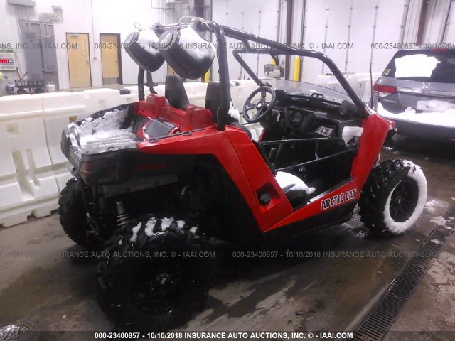 4UF14MPV0ET313033 - 2014 ARCTIC CAT ATV RED photo 4