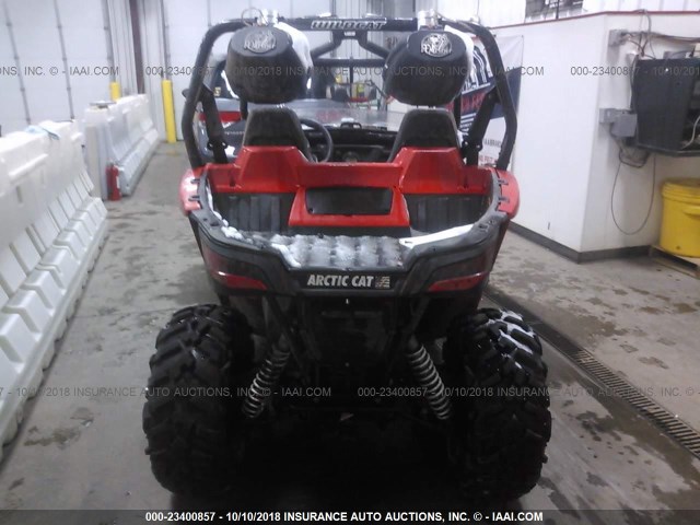 4UF14MPV0ET313033 - 2014 ARCTIC CAT ATV RED photo 8