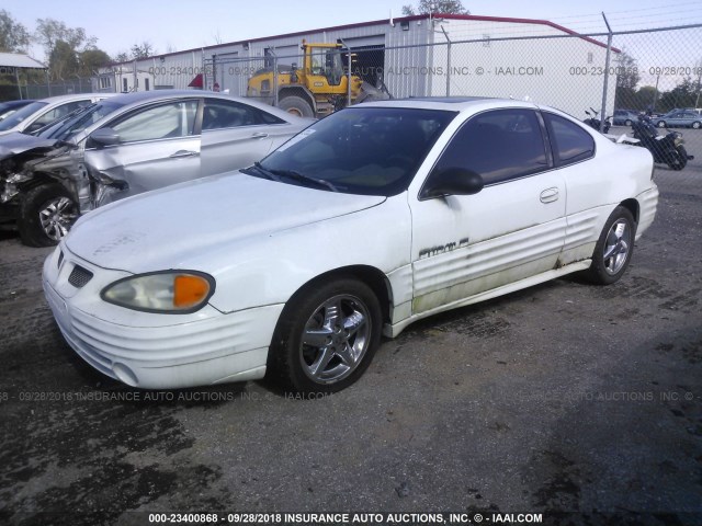 1G2NF12F72C199081 - 2002 PONTIAC GRAND AM SE1 WHITE photo 2