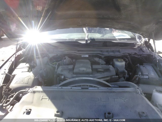 3C63RRLL5FG590690 - 2015 RAM 3500 SLT BLACK photo 10