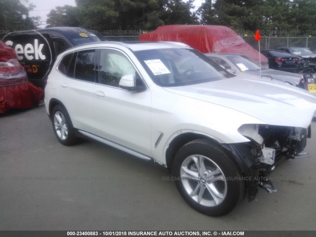 5UXTR9C56JLD73401 - 2018 BMW X3 XDRIVEM40I WHITE photo 1
