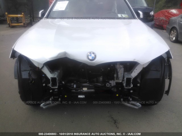 5UXTR9C56JLD73401 - 2018 BMW X3 XDRIVEM40I WHITE photo 6