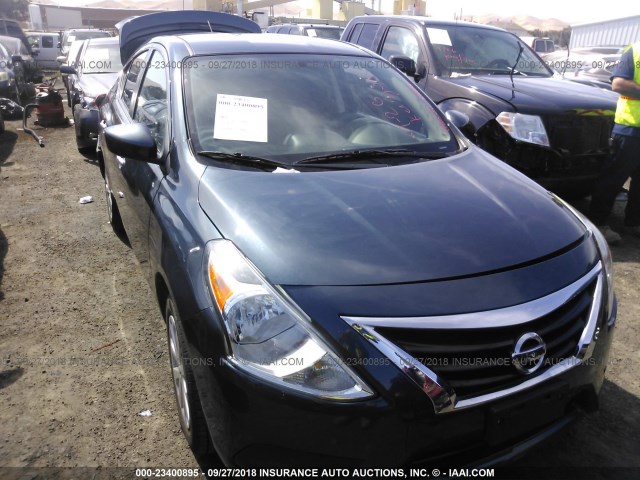 3N1CN7AP7FL903246 - 2015 NISSAN VERSA S/S PLUS/SV/SL Dark Blue photo 1