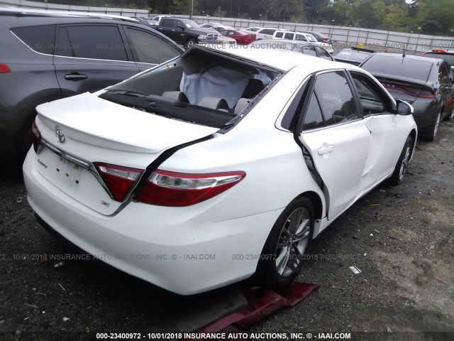 4T1BF1FK6GU212258 - 2016 TOYOTA CAMRY LE/XLE/SE/XSE 白色 照片 4