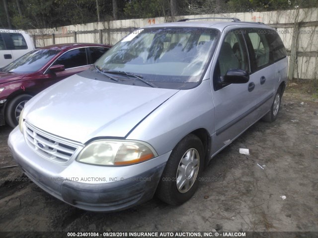 2FMZA51U1XBA01858 - 1999 FORD WINDSTAR WAGON SILVER photo 2