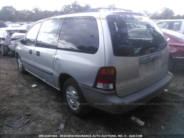 2FMZA51U1XBA01858 - 1999 FORD WINDSTAR WAGON SILVER photo 3