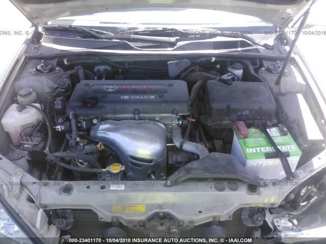 4T1BE32K15U941527 - 2005 TOYOTA CAMRY LE/XLE/SE Күміс фото 10
