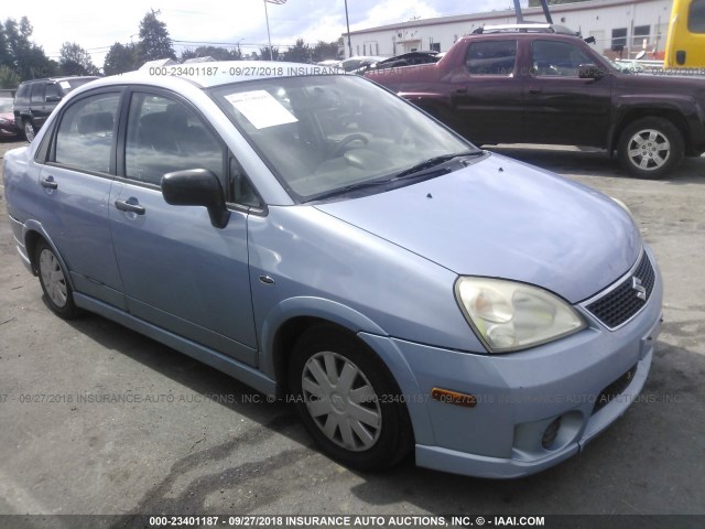 JS2RA62S375350859 - 2007 SUZUKI AERIO BLUE photo 1