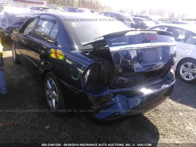 1G1ZU53826F271666 - 2006 CHEVROLET MALIBU LTZ 蓝色 照片 3